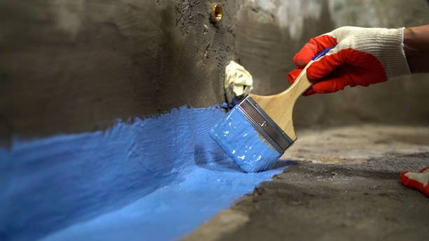 Commercial Emergency Waterproofing project at a Rockaway, NJ business property by SJ Waterproofing Pros